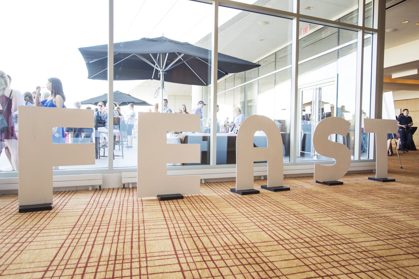 2018 Taste & Toast: Feast Signage
